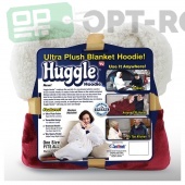 Плед Huggle с капюшоном ultra plush blanket hoodie
