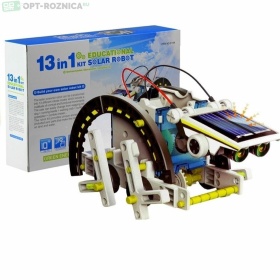 Конструктор на солнечных батареях educational solar robot kit 13 в 1