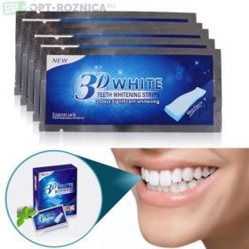 Отбеливающие полоски для зубов 3d white teeth whitening stripes