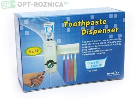 Автоматический дозатор для зубной пасты toothpaste dispenser